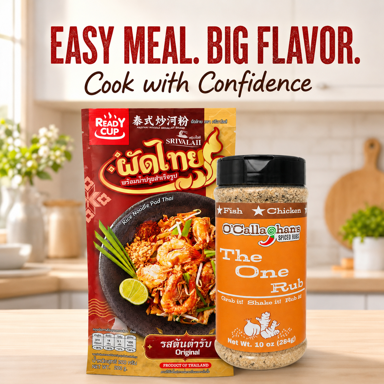Pad Thai & The One Signature Rub Combo