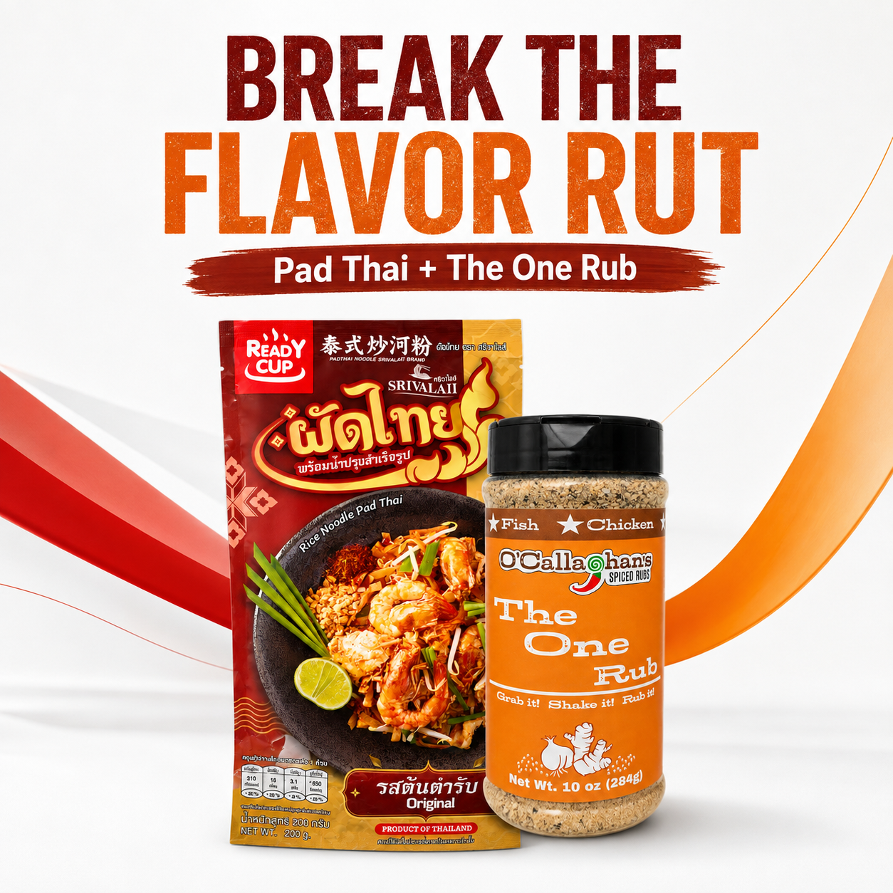 Pad Thai & The One Signature Rub Combo