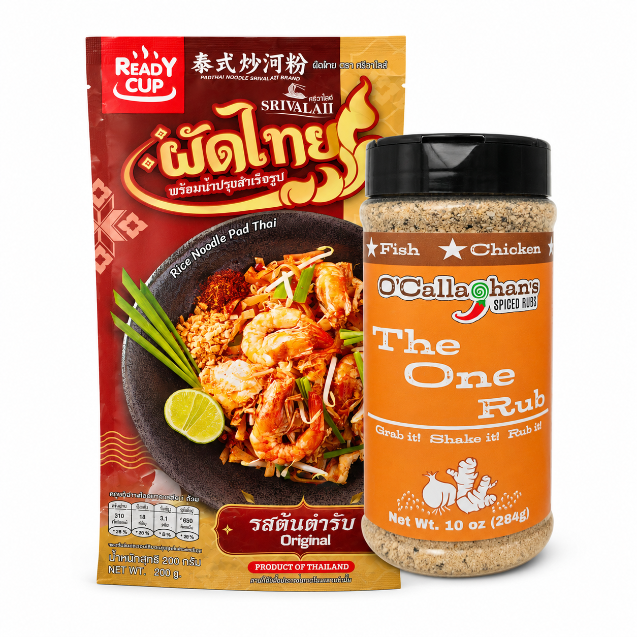 Pad Thai & The One Signature Rub Combo