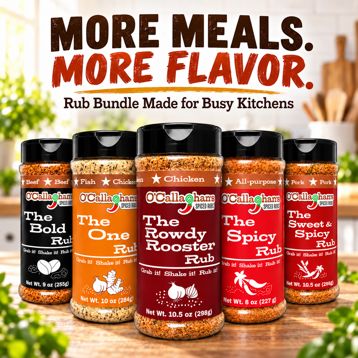 O'Callaghan's Signature Rub Bundle