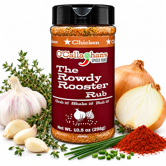 O’Callaghan’s The Rowdy Rooster Signature Rub – 10.5oz (298 g)