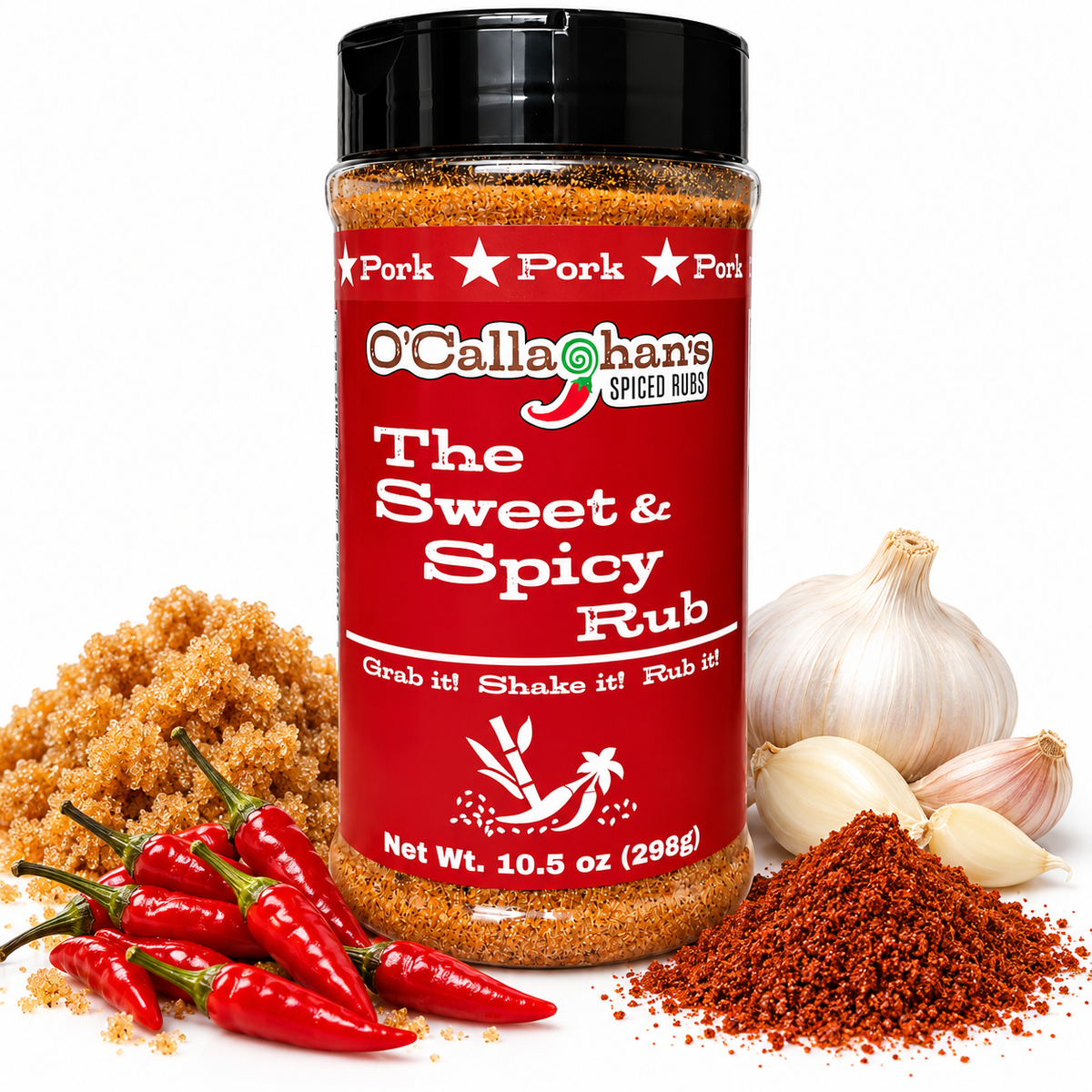 O’Callaghan’s The Sweet & Spicy Signature Rub – 10.5oz (298 g)
